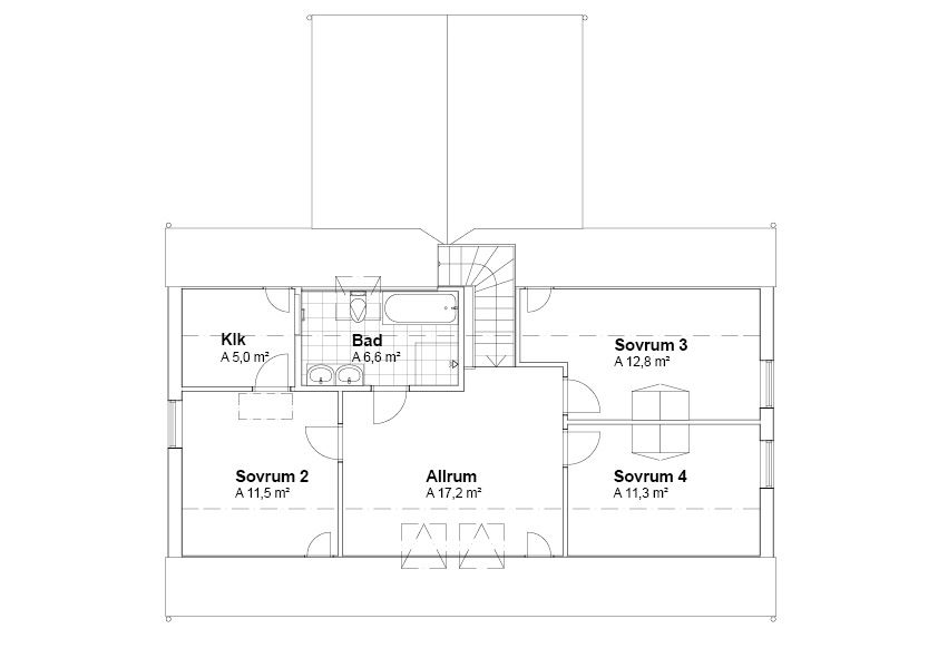 Planlösning plan 2 V15061